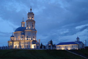Храм в честь Казанской иконы Божьей Матери в п. Тельма